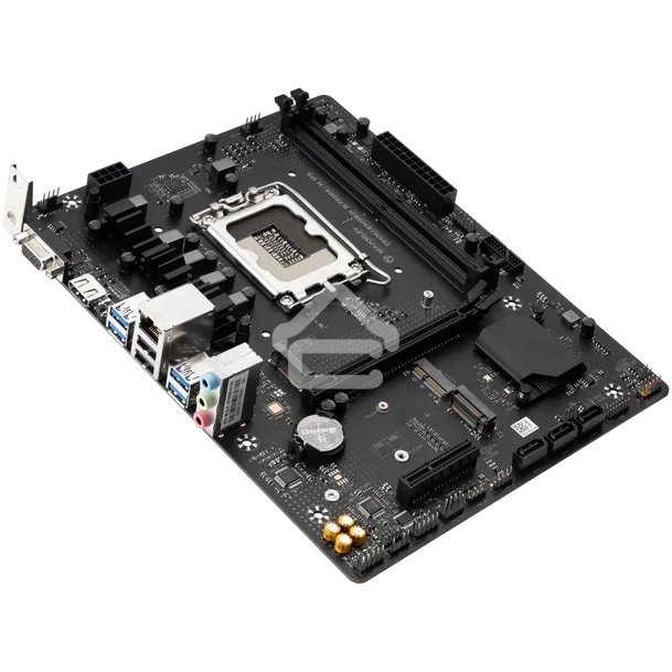 Материнская плата Maxsun Challenger B760M D5, LGA 1700, Intel B760, 2xDDR5, 3xSATA, 2xM.2, 1xPCIe 4.0 x16, 1xPCIe x4, 1xVGA, 1xHDMI, 1x 1Gb LAN, 2xUSB-A 2.0, 4xUSB-A 3.2 Gen 1, 5.1, mATX