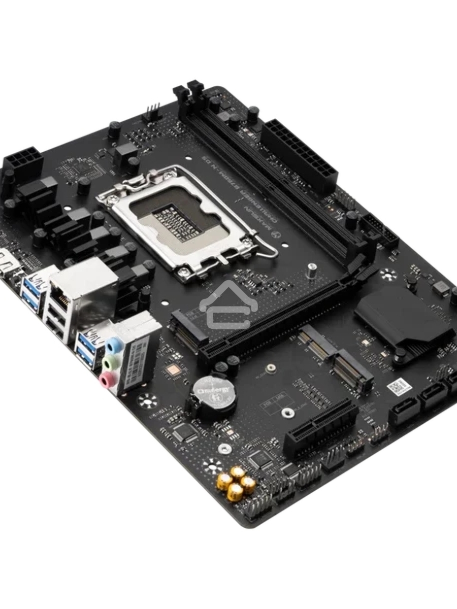 Материнская плата Maxsun Challenger B760M D5, LGA 1700, Intel B760, 2xDDR5, 3xSATA, 2xM.2, 1xPCIe 4.0 x16, 1xPCIe x4, 1xVGA, 1xHDMI, 1x 1Gb LAN, 2xUSB-A 2.0, 4xUSB-A 3.2 Gen 1, 5.1, mATX