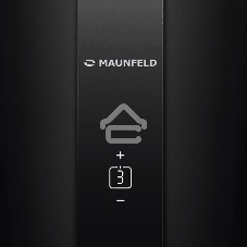 Вытяжка пристенная Maunfeld Lee Wall 35 черная, 35 см, 1050 куб. м/ч, 54 дБ (сенсор)