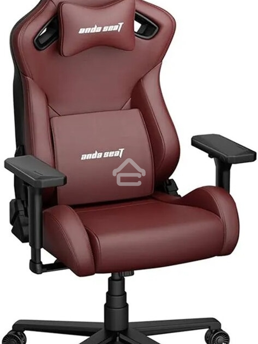 Кресло игровое Anda Seat Kaiser Frontier, цвет бордовый, размер M (90кг), материал ПВХ (модель AD12)