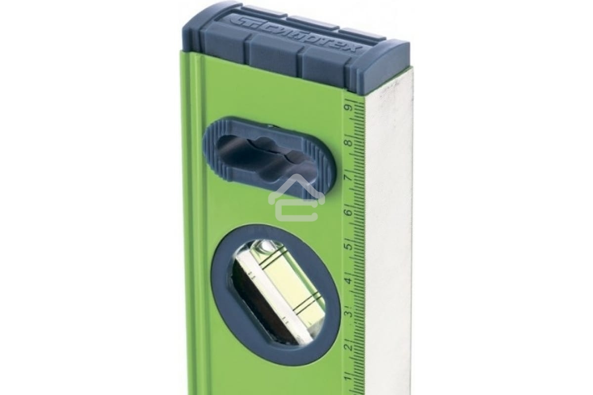 Уровень алюминиевый Сибртех УСМ-0,5-300, фрезерованный, 3 глазка, магнитный, 300 мм