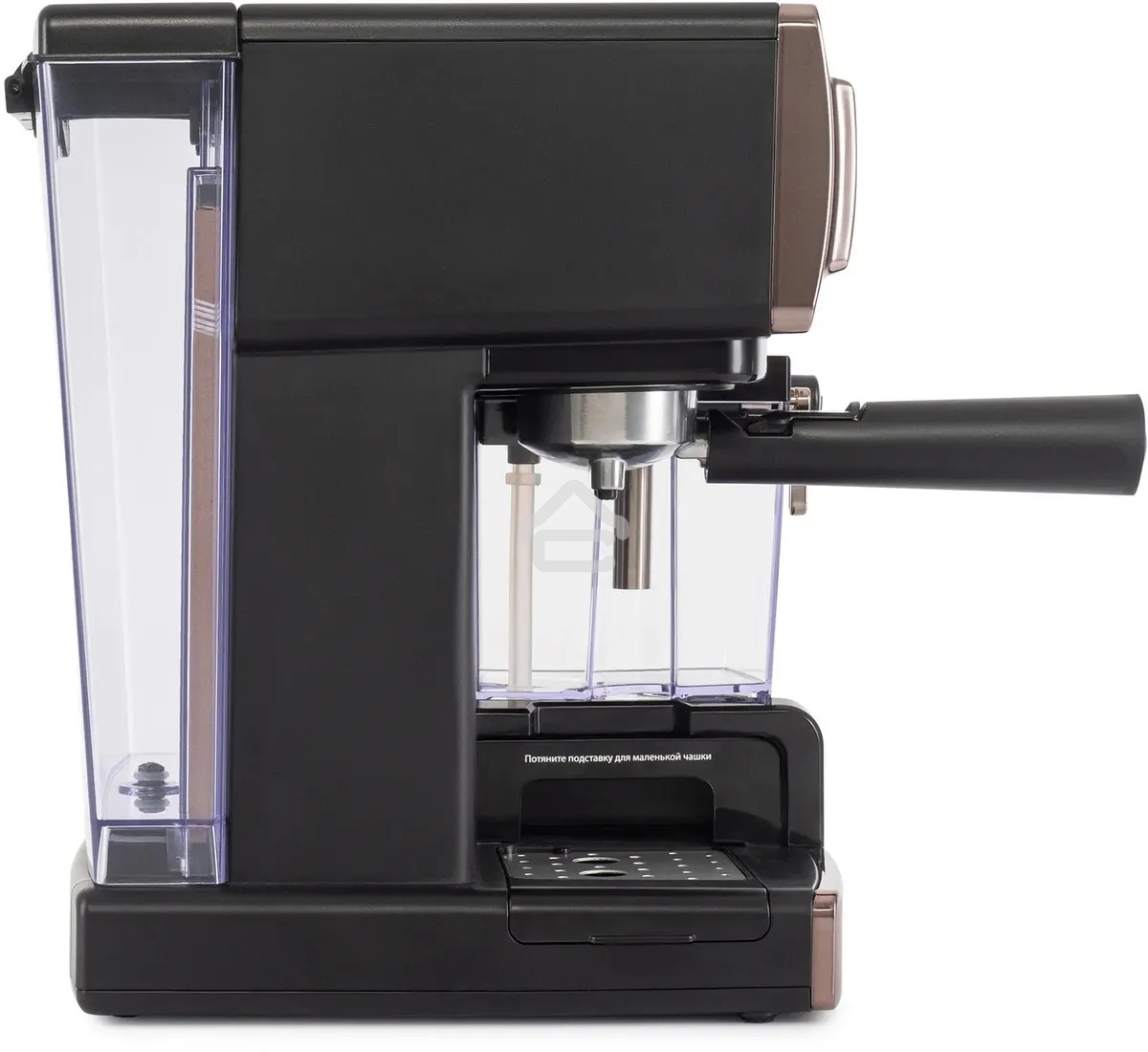 Кофеварка рожковая Vitek VT-1517 GD золотистый, исп. кофе - молотый, 1.65 л, 1238 Вт, 15 Бар