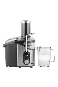 Соковыжималка Centek CT-1212 (черный/сталь) 1200Вт, 2 скор., стакан 1100 мл, горловина 75мм
