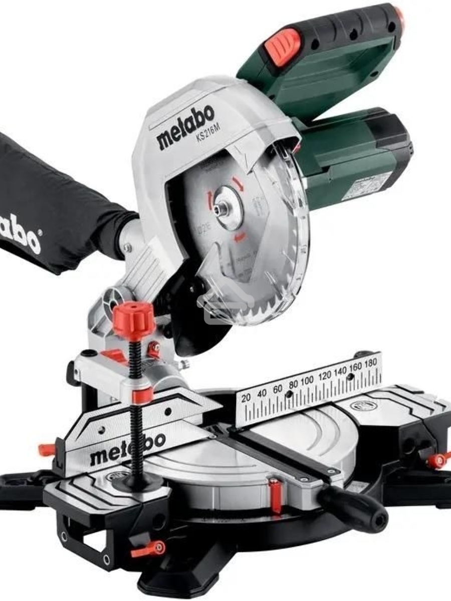 Торцовочная пила Metabo KS 216 M Set 1100Вт 5000об/мин d=216мм