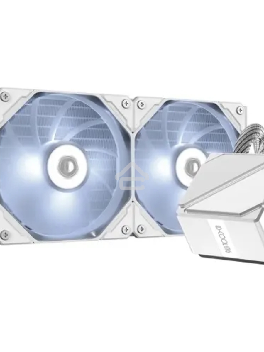 Комплект водяного охлаждения ID-COOLING DASHFLOW 240 BASIC WHITE белый 120мм алюминий+медь 1800rpm 35.2db 4-pin 260W