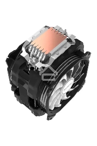 Кулер для процессора Alseye M120D-W-Plus белый, 120 мм, алюминий/медь, 1900 об/мин, 41.2 дБ, 4 pin, 250 Вт, 160 мм