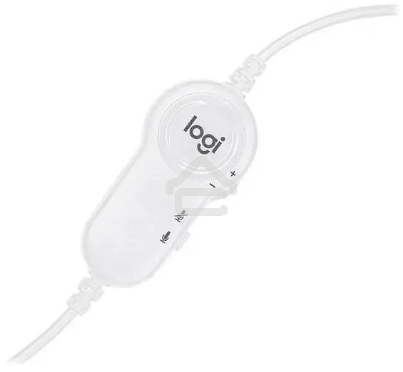 Гарнитура проводная с микрофоном Logitech H150 синий/белый 1.8м накладные оголовье (981-000454)