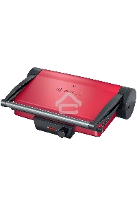 Электрогриль Bosch TCG4104 2000Вт серебристый