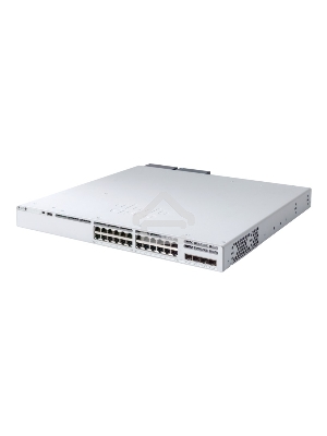 Коммутатор Catalyst 9300L 24-port 1G copper with fixed 4x1Gb SFP uplinks, PoE+, DNA Network Advantage Lic , C9300L-24P-4G-A