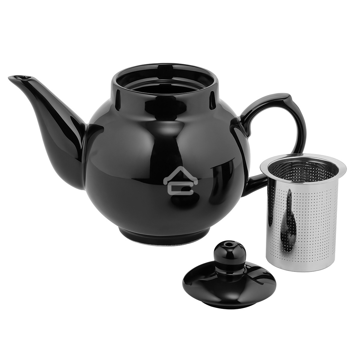 Самовар Centek CT-0093 черный/хохлома