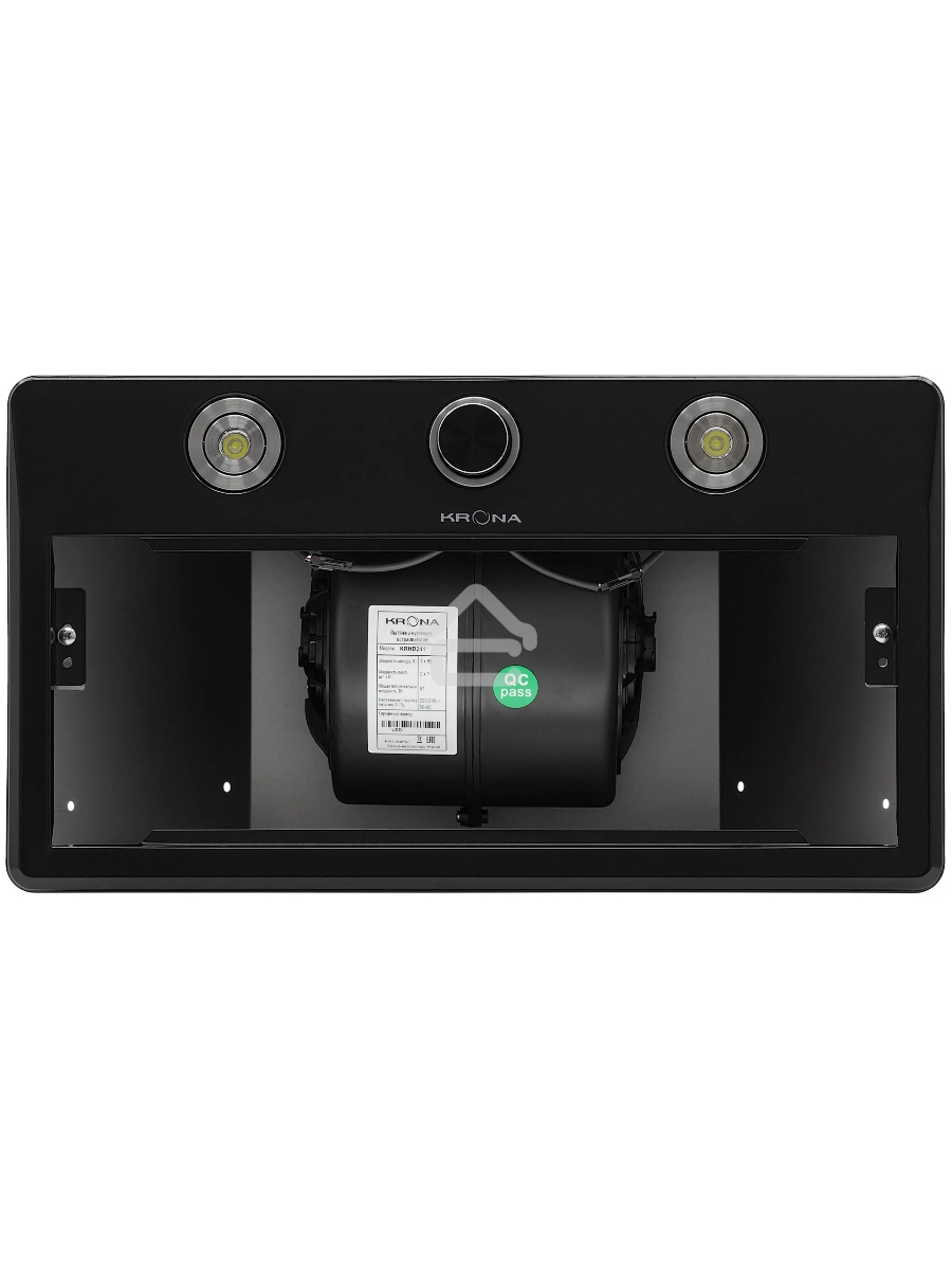 Вытяжка Krona SVEN 600 black one knob
