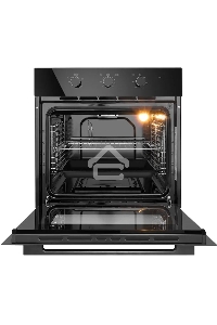 Шкаф духовой газовый с электрическим грилем Maunfeld MOGS703B2, встраиваемый