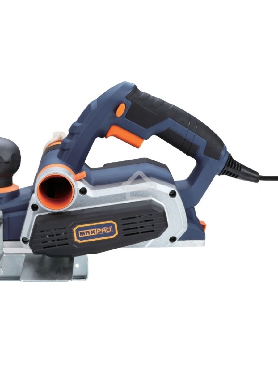 Рубанок Электрический MAXPRO MPPL900/3DR 900Вт, 16000об/мин, 82мм, Рез 0-3мм, Паз 0-16мм, 3,2кг, защ. пятка, Резиновые вставки, Пылесборник, Дополнительные ремен