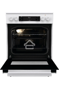 Электрическая плита Gorenje GEC6C40WD белый