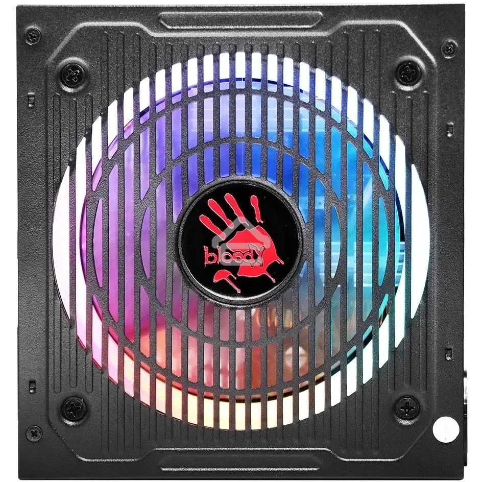 Блок питания Bloody BD-PS700W, 700Вт, 80 PLUS белый, 120мм, черный