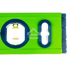 Уровень алюминиевый Сибртех УСМ-0,5-400, фрезерованный, 3 глазка, магнитный, 400 мм