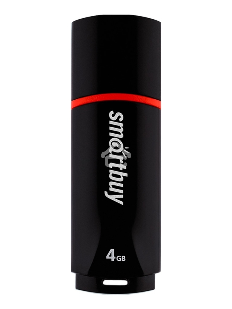 Флэш Диск Smartbuy USB Drive 4Gb Crown Black SB4GBCRW-K