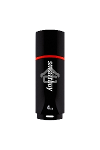 Флэш Диск Smartbuy USB Drive 4Gb Crown Black SB4GBCRW-K