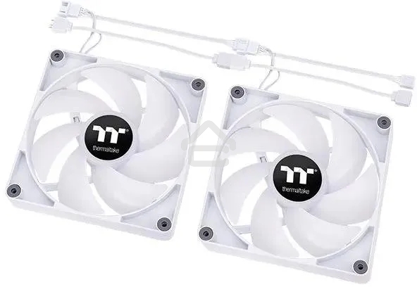 Вентилятор для корпуса Thermaltake CT120 Sync ARGB белый 4-pin 25.8dB Ret (CL-F153-PL12SW-A)