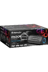 Акустическая система Defender ENJOY  1.0  S1000 черный 20 Вт