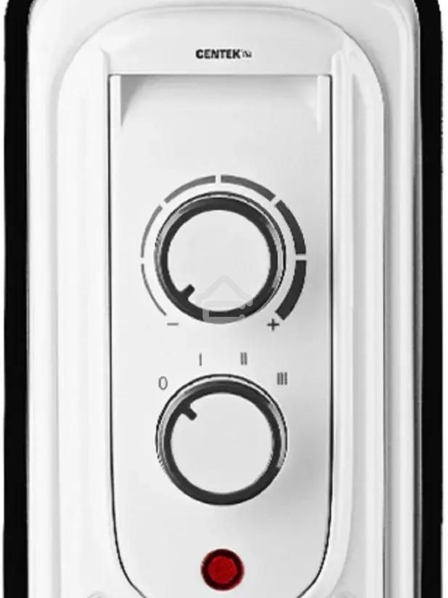 Масляный обогреватель Centek CT-6205 (7 секций), белый, 700/1000/1500 Вт, 15 м2, 3 режима, термостат