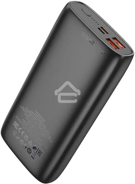 Портативный аккумулятор Hoco J122A Respect 20000mAh QC/PD 22.5W 3A USB-A/USB-C черный