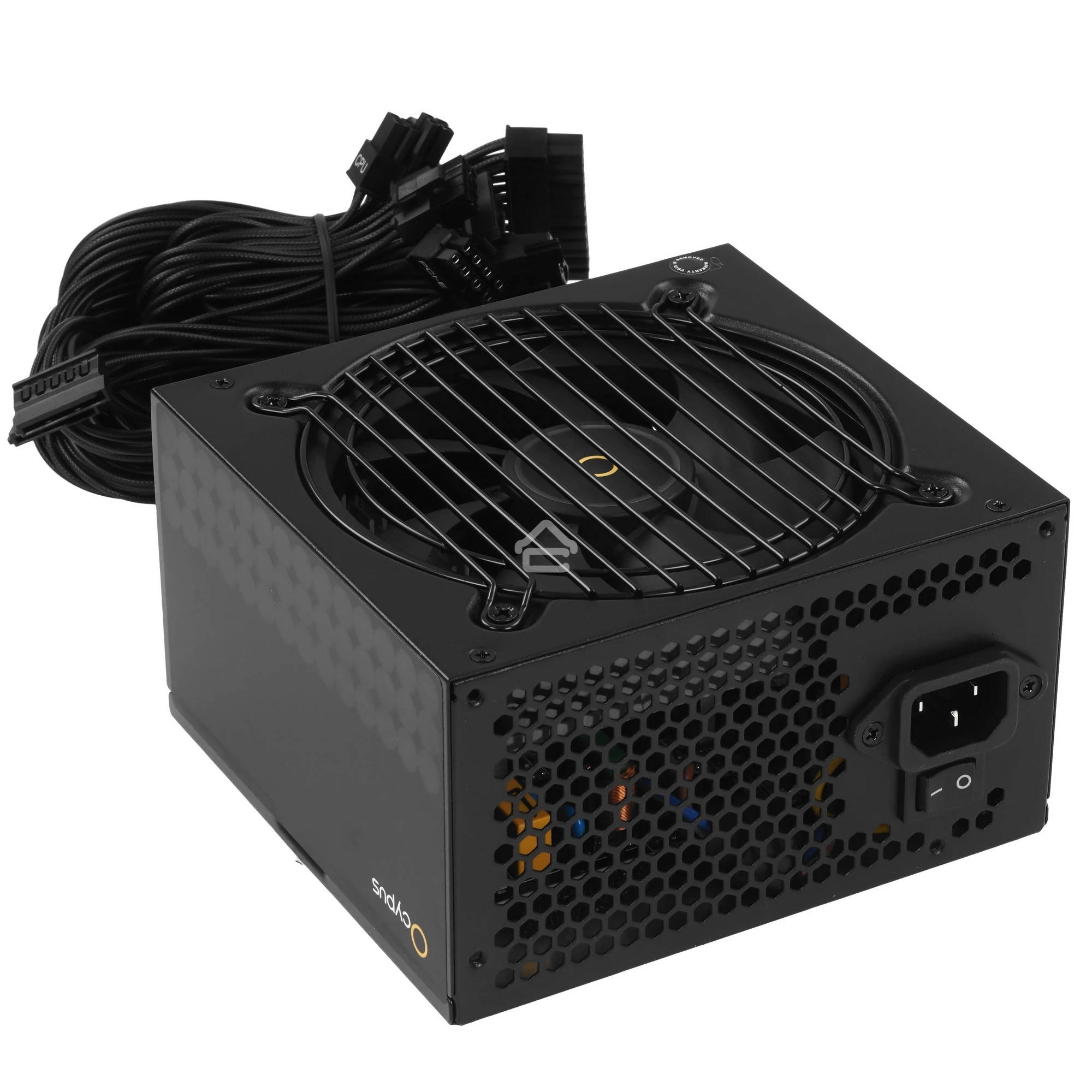 Блок питания 750W Ocypus Gaммa P750 BK (ATX, 80 PLUS, APFC, 20+4 pin, 120мм fan, PCI-E 6+2Px4, 6xSATA) (Gaммa-P750-W1HDBK024X-EU)