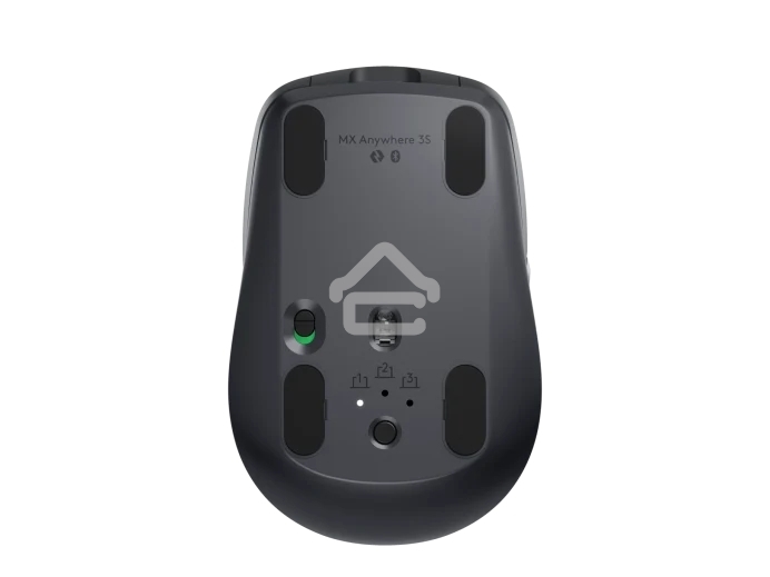 Мышь беспроводная/проводная Logitech MX Anywhere 3S графитовый, 8000 dpi, радиоканал, Bluetooth, USB, кнопки - 6