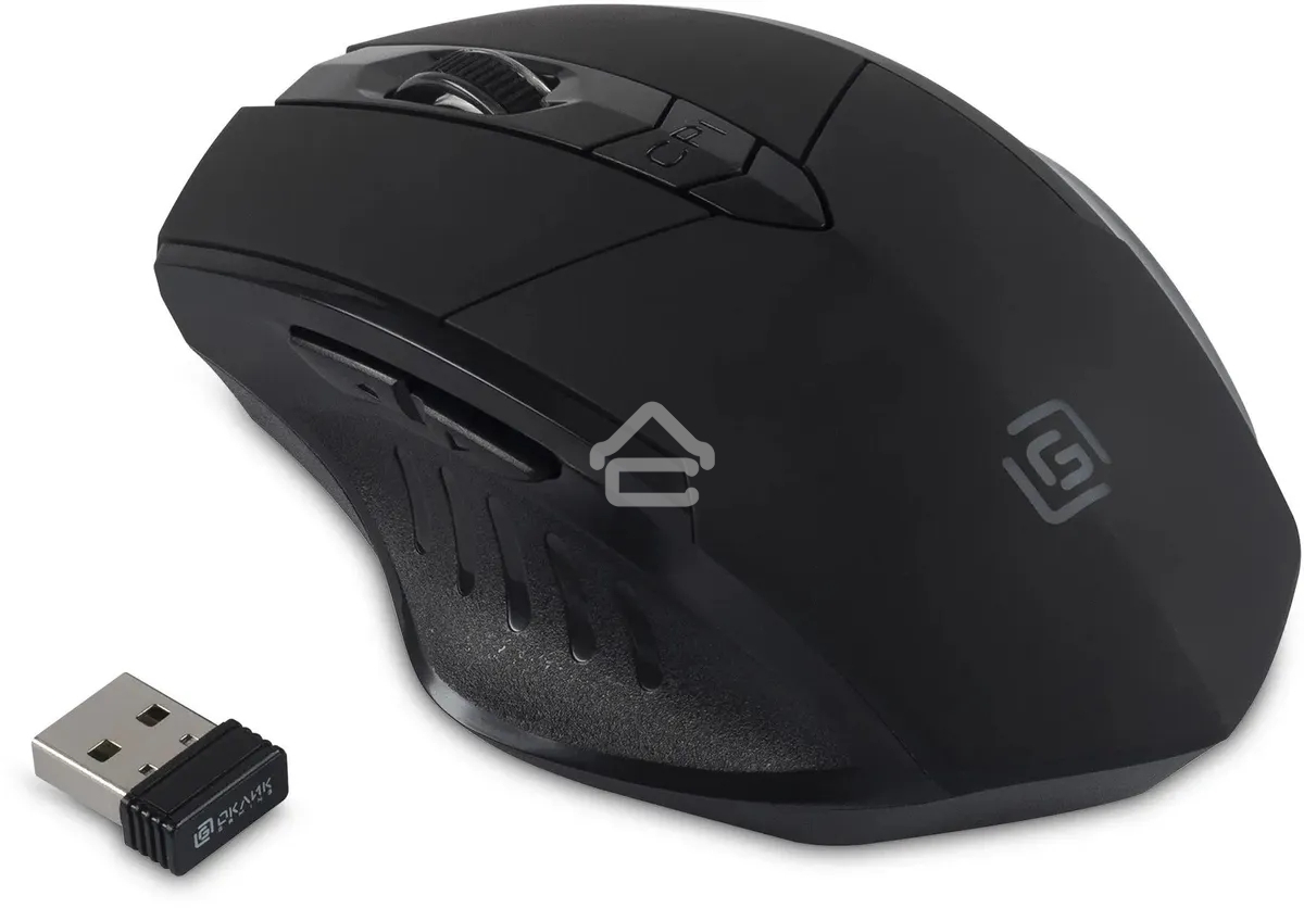 Мышь беспроводная Oklick 780GW черный, 3200 dpi, радиоканал, USB, кнопки - 6