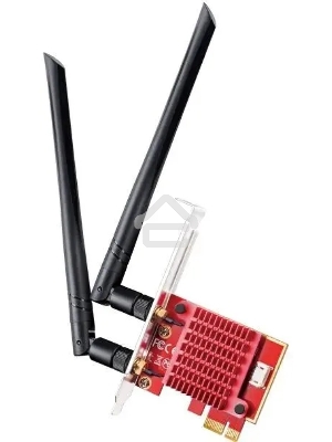 Сетевой адаптер Wi-Fi + Bluetooth Cudy WE3000S АХ5400 PCI Express (ант.внеш.съем) 2ант.
