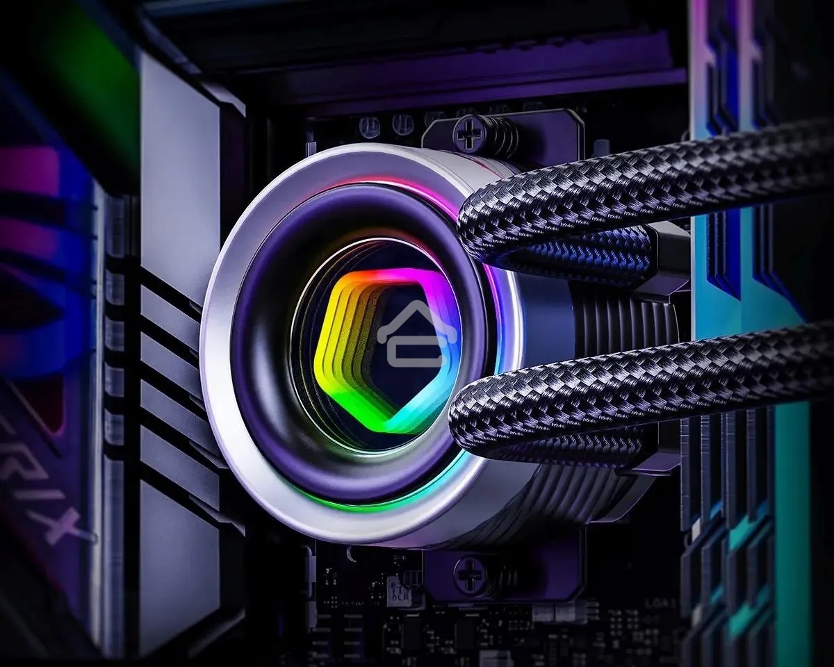 Система жидкостного охлаждения ID-Cooling FX240 INFINITY ARGb черный 120мм алюминий+медь 2000rpm 27.2db 4-pin 300W