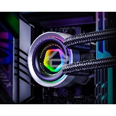 Система жидкостного охлаждения ID-Cooling FX240 INFINITY ARGb черный 120мм алюминий+медь 2000rpm 27.2db 4-pin 300W