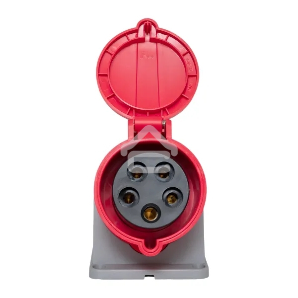 Розетка стационарная наружная EKF 125 ps-125-32-380-PRO PROxima 3Р+РЕ+N 32А 380В IP44