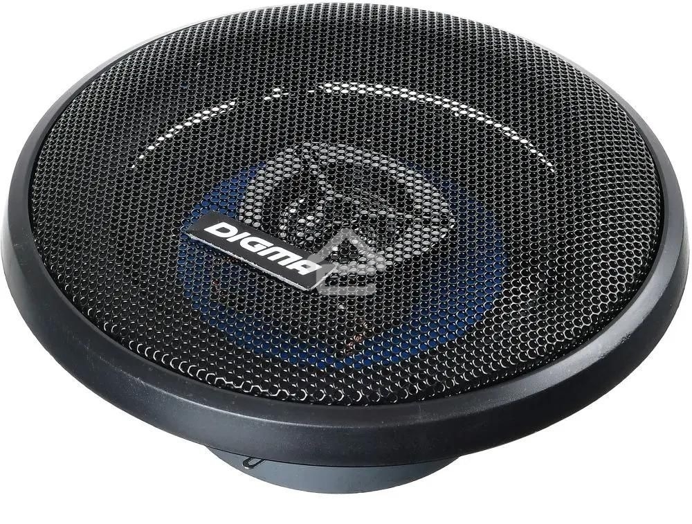 Колонки автомобильные Digma DCA-B402 160Вт 90дБ 4Ом 10см (4дюйм) (ком.:2кол.) коаксиальные двухполосные