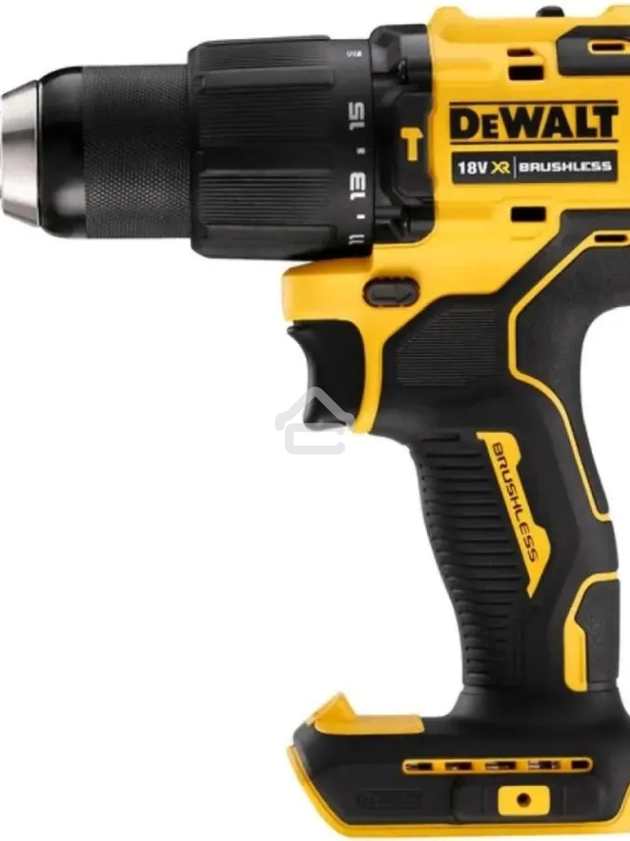 Дрель-шуруповерт DeWalt DCD709N-XJ, Аккумуляторная, 18В, Без АКБ и ЗУ, Кейс