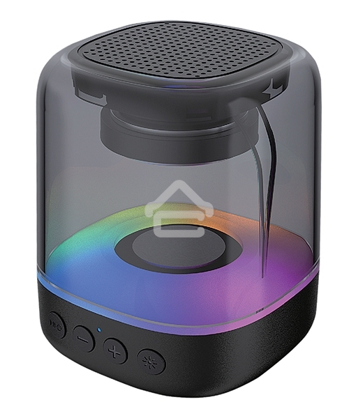Акустическая система QUMO Plasma mini ВТ 0081 3 ВТ объемное звучание RGB