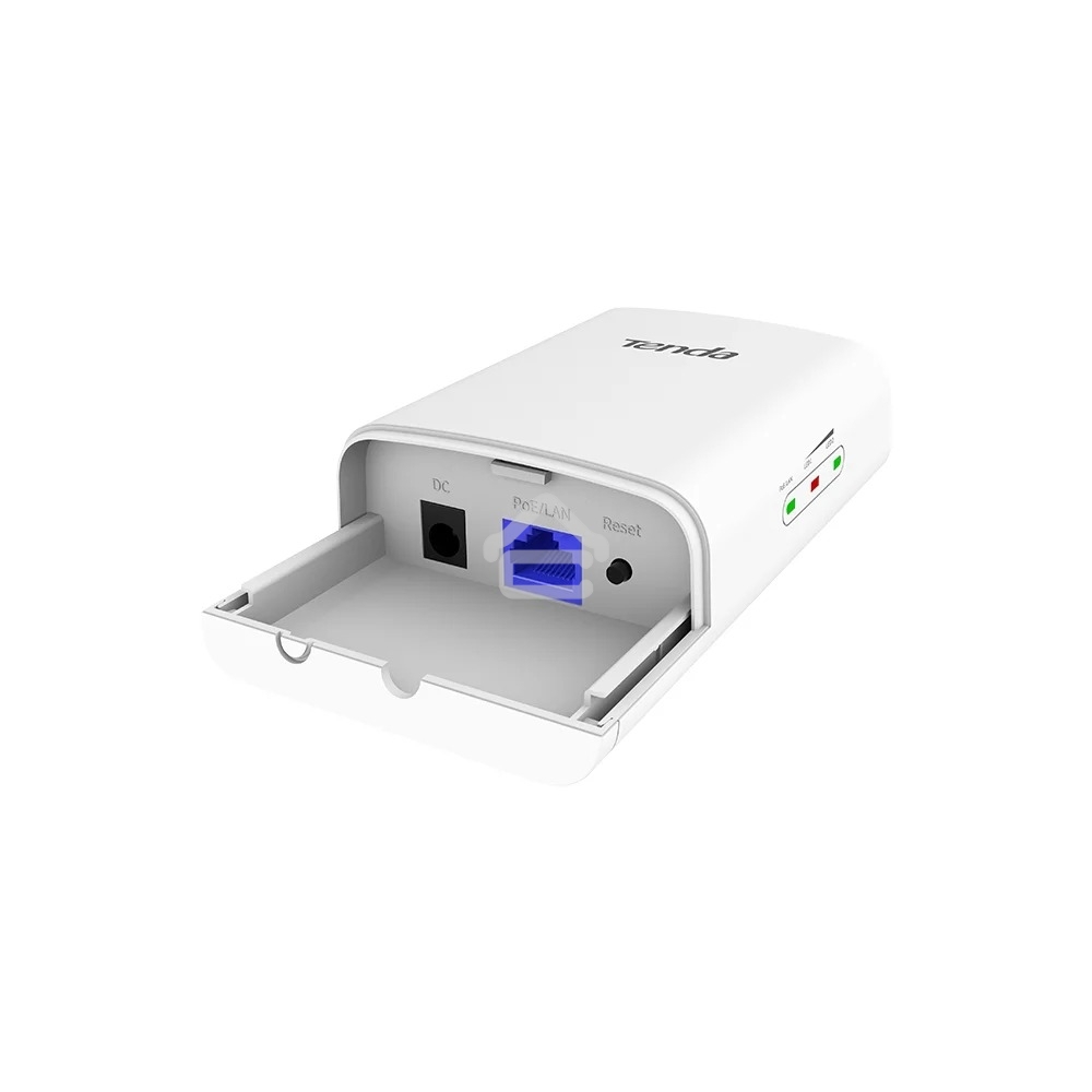 Tenda O1-5G Наружная точка доступа, 5 ГГц, до 867 Мбит/с, внутренняя антенна 1x9dBi, IP65, PoE, LAN 1x100 Мбит/с