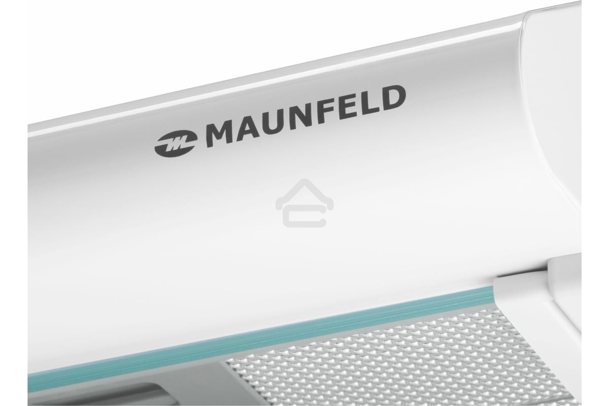 Вытяжка козырьковая Maunfeld MP-1 50 белый/прозрачный, 50 см, 520 куб. м/ч, 49 дБ