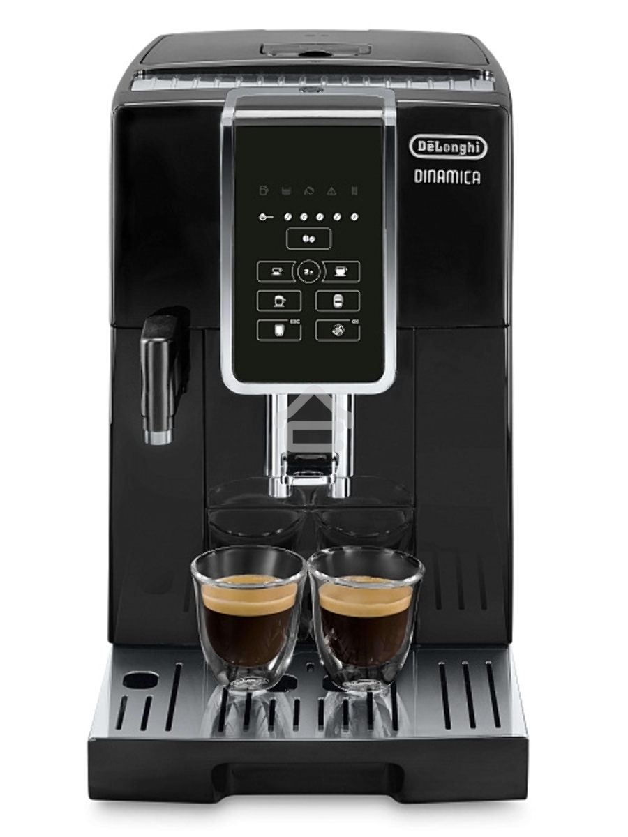 Кофемашина автоматическая DeLonghi ECAM350.50.B черный, исп. кофе - зерновой/молотый, 1.8 л, 1450 Вт, 15 Бар.