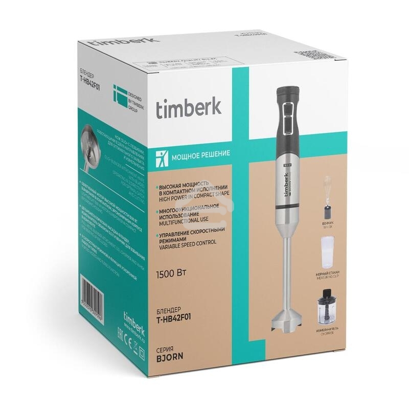 Блендер Timberk T-HB42F01 (черный)