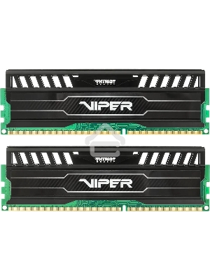Оперативная память Patriot Viper 3, DDR3, 8GB (2x4 GB), 1600 MHz, CL9, радиатор, черный