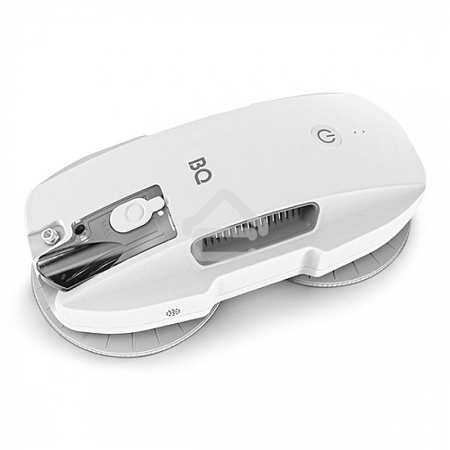 Робот-мойщик окон BQ WR201S White. Мощность 90 Вт/Объем 20мл/Объем для чистящего средства 100мл/Параметры электропитания 100-240 В,50-60 Гц/Страховочный трос 5м/Минимальная рабочая зона 35х35см/Планирования пути IQ навигатор