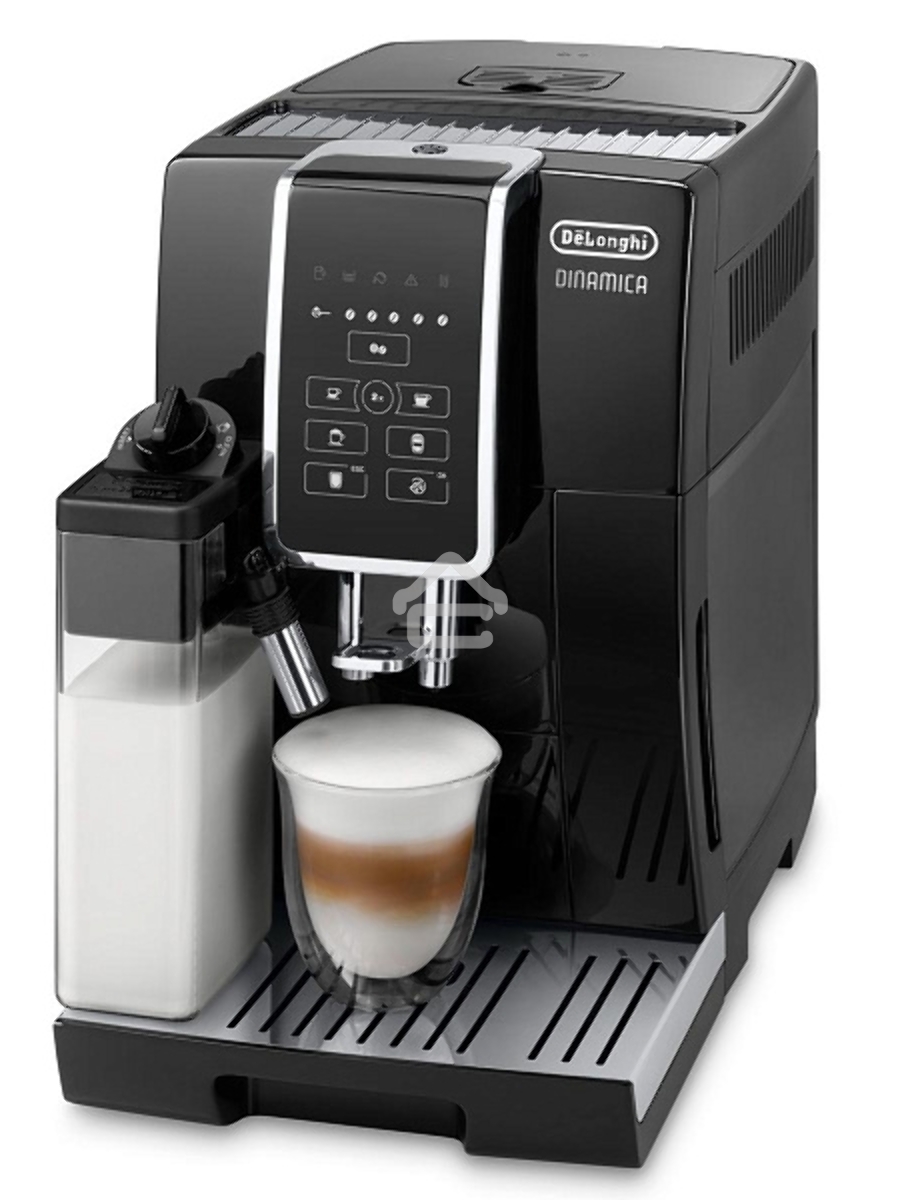 Кофемашина автоматическая DeLonghi ECAM350.50.B черный, исп. кофе - зерновой/молотый, 1.8 л, 1450 Вт, 15 Бар.