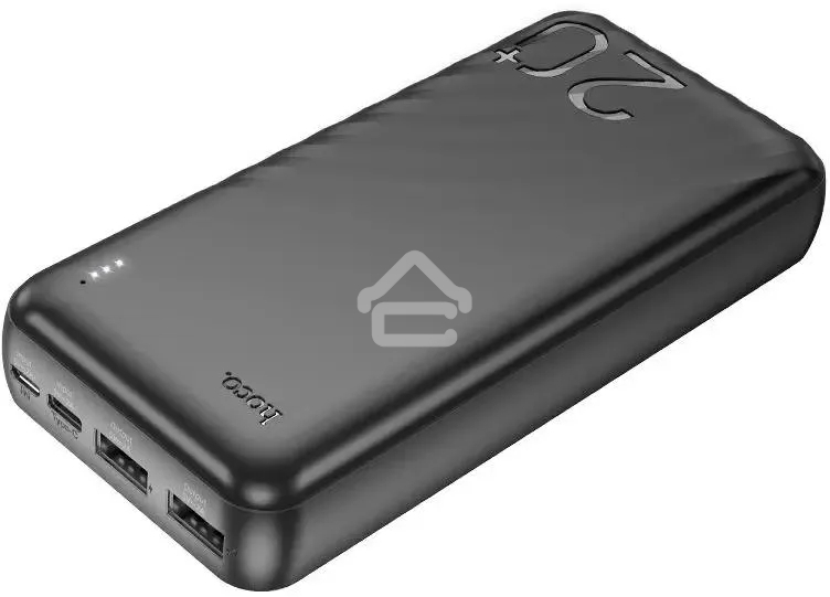 Портативный аккумулятор Hoco J123A Element 20000mAh 2A 2xUSB-A черный