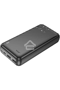 Мобильный аккумулятор Hoco J123A Element 20000mAh 2A 2xUSB-A черный