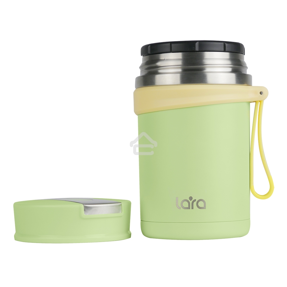 Термос LARA LR04-56 0,6 л нержавеющая сталь, пластик, силикон
