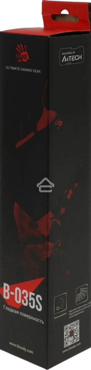 Коврик для мыши A4Tech Bloody B-035S черный 350x280x2мм