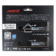 Оперативная память Patriot Viper Xtreme 5, DDR5, 32GB (2x16GB), 7600MHz, CL36, DIMM, с радиаторами, черный