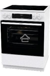 Электрическая плита Gorenje GEC6C40WD белый