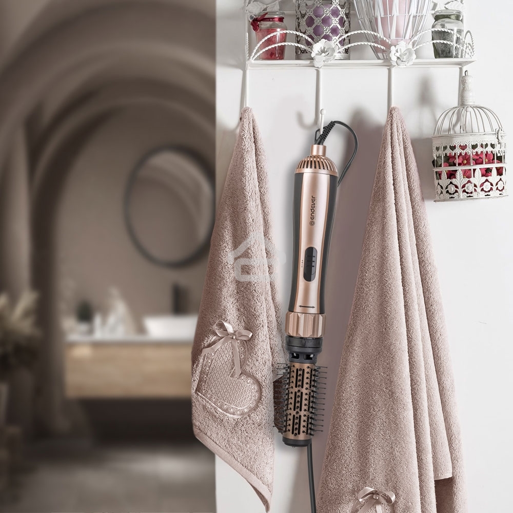 Стайлер Endever Aurora-503 1200Вт, графит/розовое золото